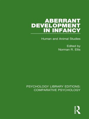 cover image of Aberrant Development in Infancy